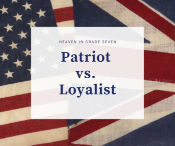Preview of Whose Side Are You On? Patriot vs. Loyalist Activity