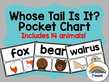 animal tails chart