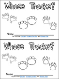 Whose Tracks? Emergent Reader- Kindergarten Science- Anima