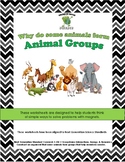 Why Animals Live In Groups Science Worksheets