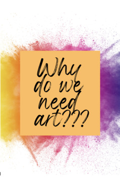 Preview of Why Art? Classroom Posters