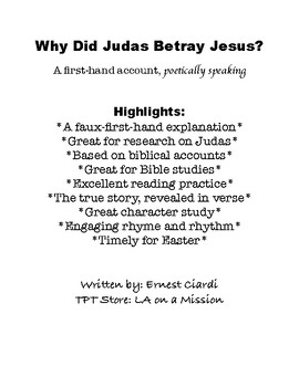Preview of Why Did Judas Betray Jesus?