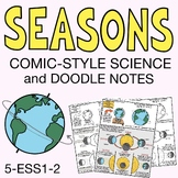 Why Do We Have Seasons? Doodle Notes Pack