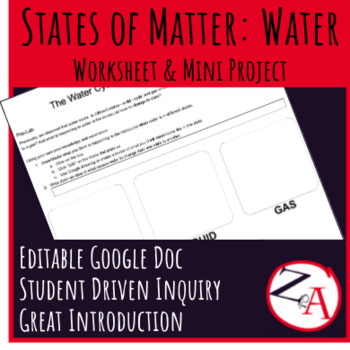 Preview of Why Does Water Cycle? - State Changes in Water