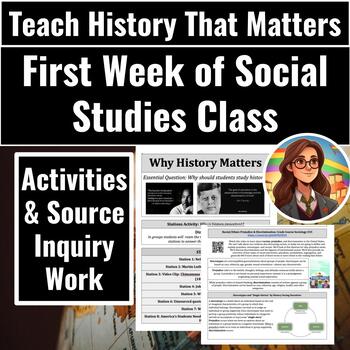 Preview of Why History Matters Unit Bundle: Fight Fake News & Single Stories, Identify Bias