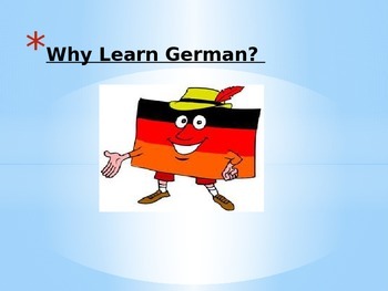 Preview of Why Learn German? Powerpoint & Guided Notes