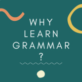 Why Learn Grammar - Introductory Lesson