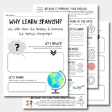 Why Learn Spanish? | Back to School Guided Reading/Discuss