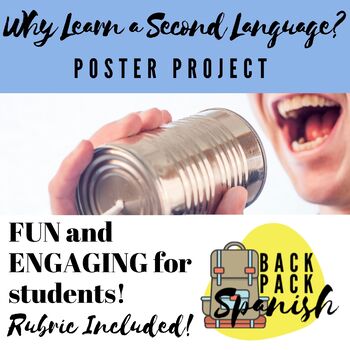 Preview of Why Learn a Second Language Poster Project