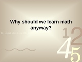 Why Math Is Important