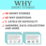 Why Question Short Stories Wh Question Reading Comprehensi