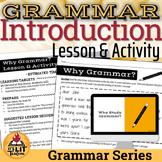 Why Study Grammar? Lesson and Activity