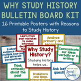 Why Study History Bulletin Board Kit