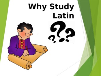 Preview of Why Study Latin?