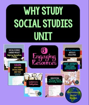 Preview of Why Study Social Studies Unit