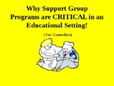 Why Support Group Programs are Critical in an Educational 