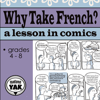Preview of Why Take French? A Lesson in Comics