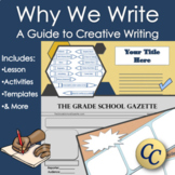 Why We Write: A Guide to Independent Creative Writing