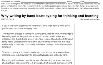 Preview of Why Writing By Hand Beats Typing For Thinking And Learning