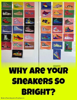 Preview of Why are Your Sneakers So Bright? Shoe Design & Persuasive Writing Activity
