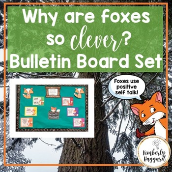 Preview of Why are foxes so clever? Growth Mindset Bulletin Board Set