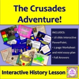 Why did people go on The Crusades in the Middle Ages? INTE