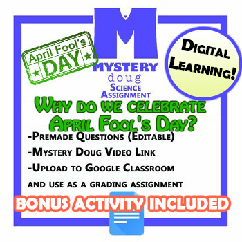 Preview of Why do we celebrate April Fool's Day? - Mystery Doug - Mini-lesson