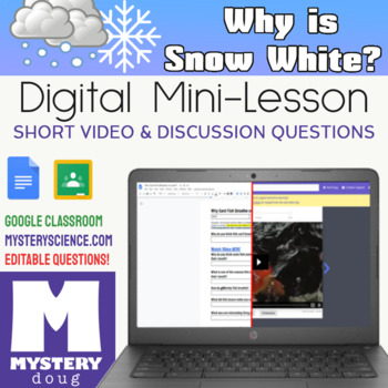 Preview of Why is Snow White? - Mystery Science - Distance Learning