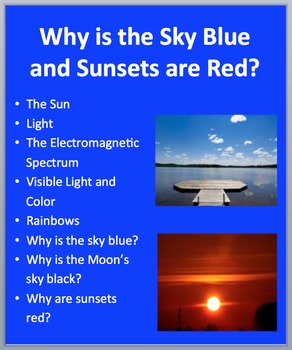 Why is the sky blue? 