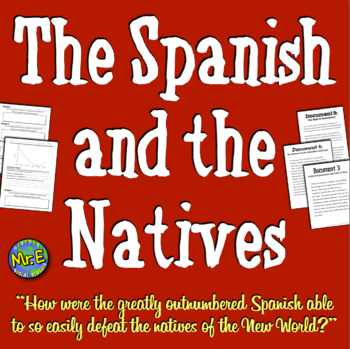 Preview of Spanish Conquistadors and Native Americans DBQ Inquiry Activity 