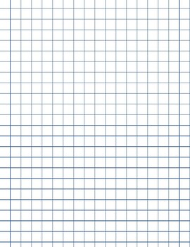 Preview of Wide Graph Paper | Printable Grid Paper | Free Graphing Paper With Large Squares