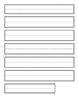 wide lined paper with boxes by jennifer paulin tpt