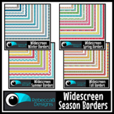Widescreen 16:9 Season Borders Bundle - Google Slides™ and