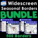 Widescreen 16:9 Seasonal Ultra-Thin Borders BUNDLE - Googl