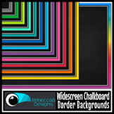 Widescreen Chalkboard Border 16:9 Backgrounds - Google Sli