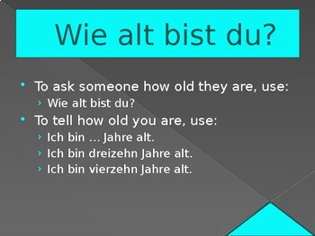 Wie Alt Age In German Google Slides Distance Learning By Jer520 Llc