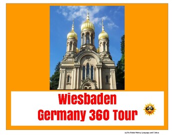 Preview of Wiesbaden Germany Tour Project - Digital or Printable - distance learning