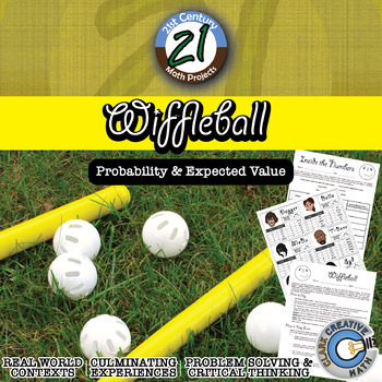 Preview of Wiffleball -- Theoretical & Experimental Probability - 21st Century Math Project
