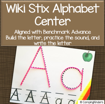 Wiki Stix Alphabet - Benchmark Advance Sounds by Camping Kinders