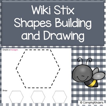 Wiki Stix Shapes Building by Camping Kinders
