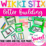 Wikki Stix Letter Building Task Cards