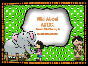 Wild About Artic! Speech Therapy Materials