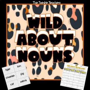 Preview of Wild About Nouns Hunt