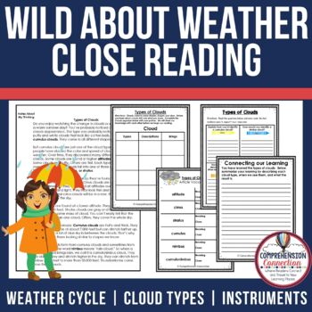 Preview of Weather Close Reading Collection