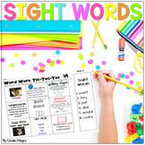 Sight Words Word Work Sight Word Practice Pack 2