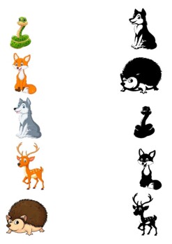 Preview of Wild Aimals. Forest Animals
