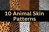 Wild Animal Texture Pattern Clip Art - Clip Art for commer
