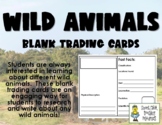 Wild Animals - Blank Trading Cards