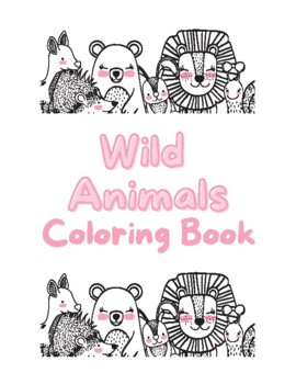 wild animal coloring pages hard