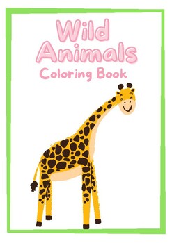 Wild Animals Coloring Book 2 by Examina | Teachers Pay Teachers